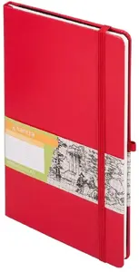 Notebook Antra Notes A5 lined, red cover, model 280252