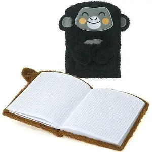 Notebook Adar Notes pluszowy MIX — soft plush cover, A5-sized note pad