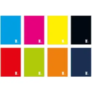 PIEZNĪMJU GRĀMATA INTERDRUK Brulion A5 96 lapas rūtiņu One Color — spirālveida klades
