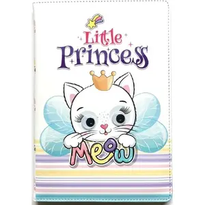 Notebook Fresh A5 64-page smooth paper, TW binding — children’s design 'Oczy kotek'