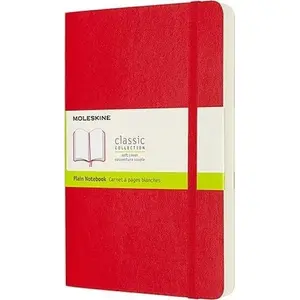 Notebook Moleskine Notes Classic L 13×21 cm smooth paper red — hardcover, 13x21cm