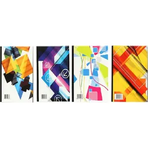 Office Writing Pad INTERDRUK A5 100 sheets, squared, Economy pack 10 pcs