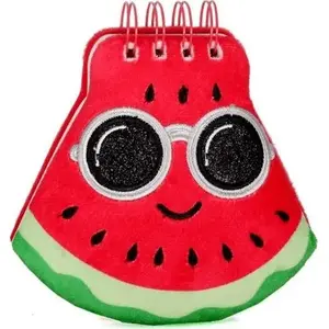Spiral Notebook STARPAK Notes — watermelon cover, lined pages, compact size