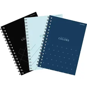 Notebook TEKA Kołozeszyt A6 80 pages squared Geometric pack of 10