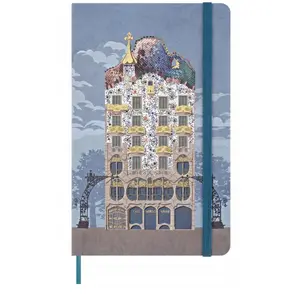 Блокнот Moleskine Casa Batlló 2024 13x21 см в линейку Лимитированная серия