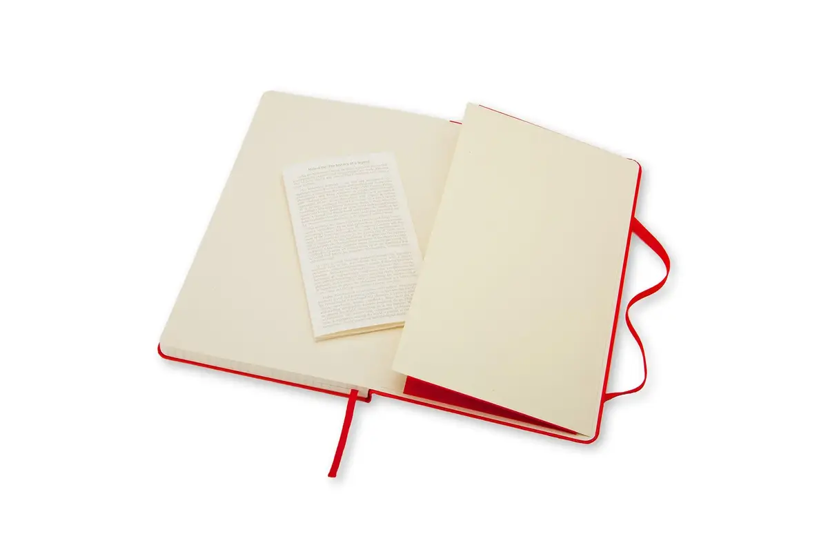 Moleskine Classic твердый блокнот, красный — 240 листов Photo 5