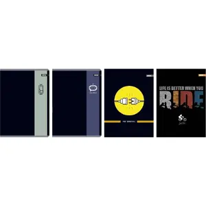 Notebook A5 INTERDRUK Zeszyt Men Vibe 60 pages squared pack of 5