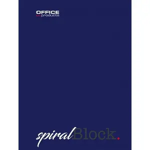 Notebook A5 lined TEKA 80 sheets navy blue pack of 5