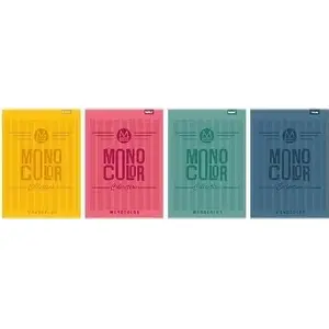 Notebook A5 INTERDRUK Zeszyt 60 pages squared Monocolor pack of 5