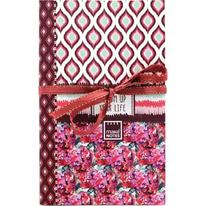 Notebook Make Notes Bloom A6 — 32 pages, plain, pack of 3