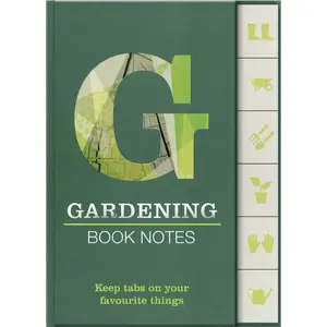 IF Book Notes Gardening — plant and garden markers, pack for labeling plants and beds