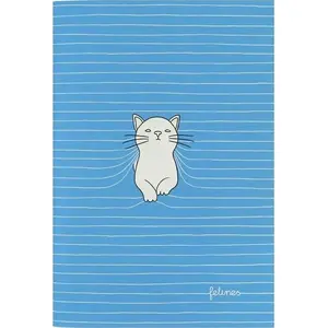 Notebook Santoro Mały Zeszyt Purrrfect Place (Bold Blue) by Santoro, MPN 320090