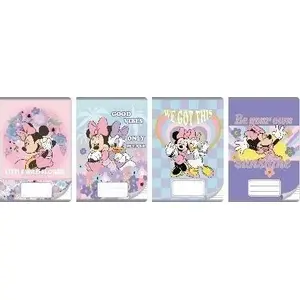 Notebook A5 Beniamin Minnie Mouse, 16 pages, colored cover, three-line ruling, pack of 20