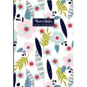 PIEZĪMJU GRĀMATA Fresh dekoratīva 143×210 mm 64 lpp rūtiņa Ziedi