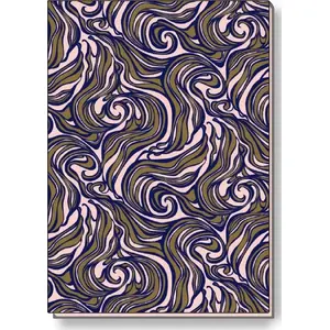Notebook ROSSI Notes decorative A5, lined, 75 sheets, brown cover