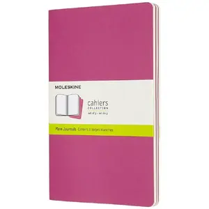 Notebook Moleskine Cahier Hardcover 80 sheets 70 g/m² Pink