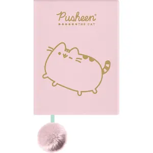 Notebook st. majewski NOTES PLUSZ A5, 96 pages, lined, Pusheen pink cover