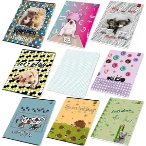 Notebook A5 Bee-bee Zeszyt 16K checked 20 pcs — BFF zwierzaki