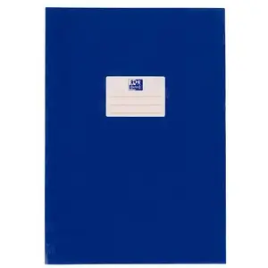 Notebook covers Bantex Oxford A4 polypropylene fiber blue, pack of 10