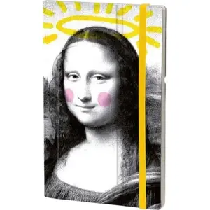 Notebook No name Angel Lisa 21 x 13 cm — cream paper and cardboard cover