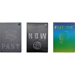 Notebook Ziemia Obiecana Brulion B5 96 pages squared pastNOWfuture 2 pack of 5