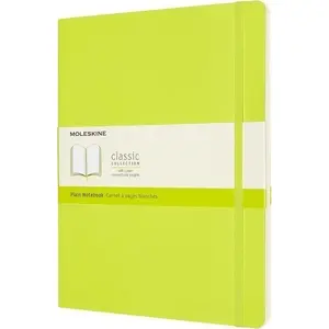 Notebook Moleskine Notes Classic XL 19x25 cm smooth 192 pages lemon green