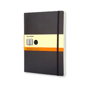 Блокнот Moleskine Classic мягкая обложка, черный, в линейку, матовая отделка
