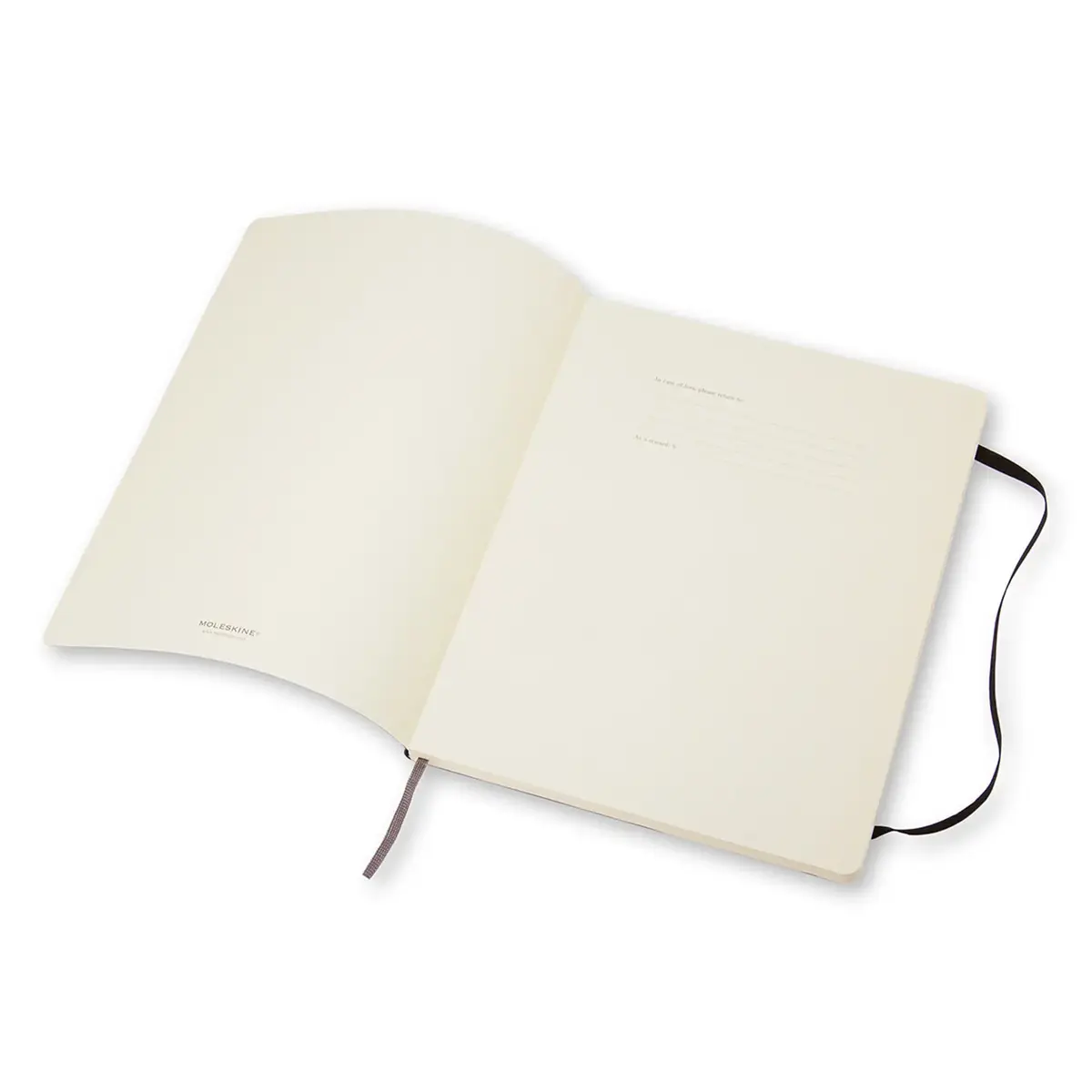 Moleskine Classic блокнот мягкая обложка, черный, в линейку Photo 2