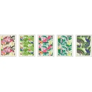 Notebook INTERDRUK Brulion A4 96 pages squared pack of 5