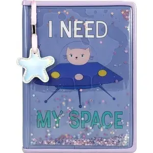 Блокнот STARPAK NOTES A5 My Space с водяным знаком, 120 листов, в линейку