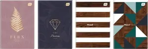 Notebook INTERDRUK Brulion A4 96 sheets squared, pack of 5