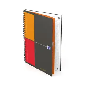Writing notebook Oxford 400080784 B5 Grey, 80 g/m², matt finish