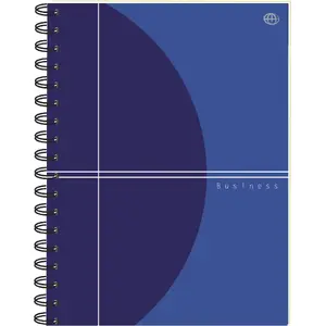 Notebook INTERDRUK A5 squared, 50 sheets, wire-bound