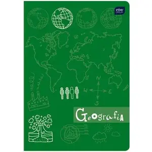 Notebook INTERDRUK A5 60 sheets squared Hybrid for geography, FSC-certified