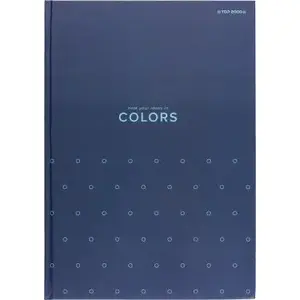 Spiral-bound Notebook TOP-2000 Top 2000 Colors A4 192 pages squared blue