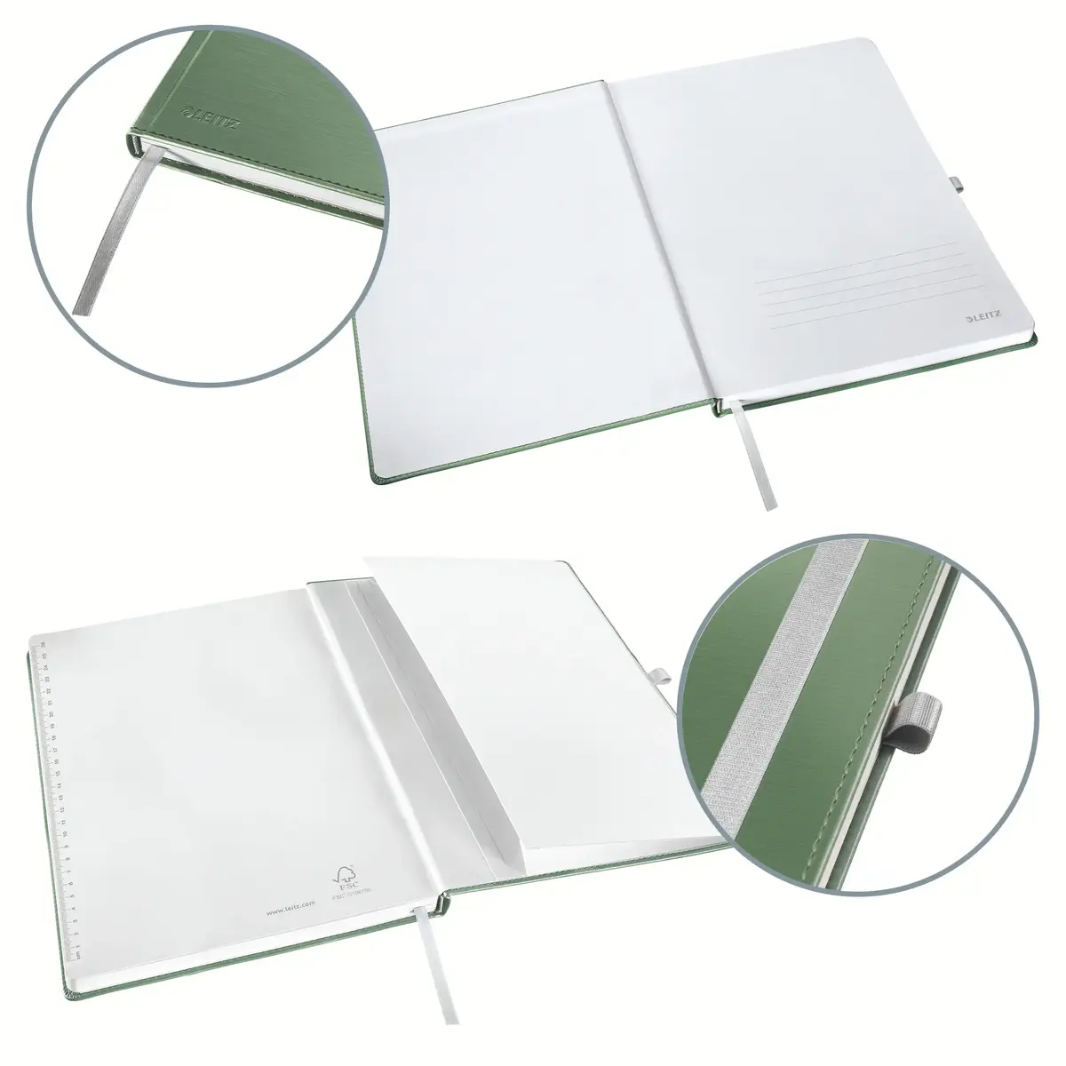 LEITZ Style A5 ruled notebook hardcover Photo 4