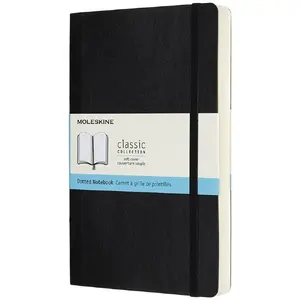 Rakstīšanas piezīmju grāmata Moleskine 8058647628073 — ar režģotu līniju, kabatas izmērs, cietie vāki