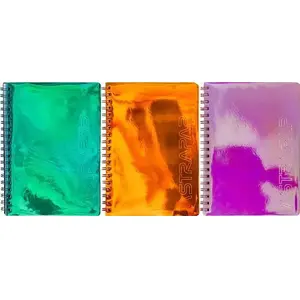Notebook Astra-papier Kołozeszyt PP A4 100 pages holographic cover, squared