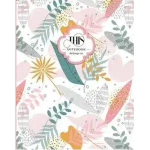 Decorative notebook Fresh 128×165 mm, 96 ruled pages, floral cover
