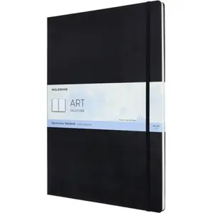 Скетчбук Moleskine Notes Art Watercolour A3 (29,7×42 см), 60 листов, черная обложка