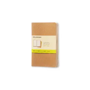 Writing notebook Moleskine QP413 — 64 sheets, brown, matt finish