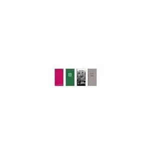 Ring-bound index notebook A5 INTERDRUK — hard cover, spiral binding