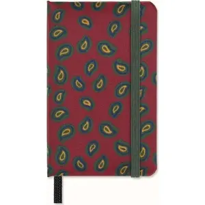 Moleskine Notes XS Pro gluds piezīmju blociņš, zīda bordo, kabatas izmēra