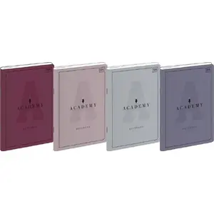 Notebook A5 INTERDRUK Academy 32 pages, squared, pack of 10