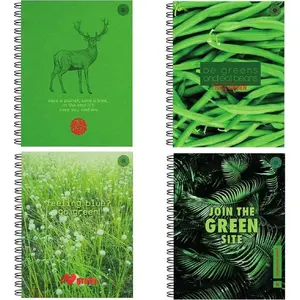 Burtnīca A4 Ziemia Obiecana 80 lapas rūtiņu komplekts 5 gab. — Think Green
