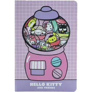 Piezīmju grāmatiņa Sanrio Hello Kitty A5 — BlueSkyStudios, līniju lapas, kompakts 148×210 mm