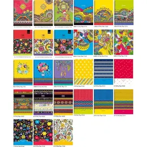 Notepad Fresh decorative notebook 145×197 mm 80 sheets grid