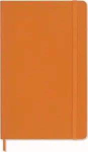 Piezīmju grāmata Moleskine Notes linia Pro Vege sintētiskā āda «čūska» oranža — līniju, kompakts formāts