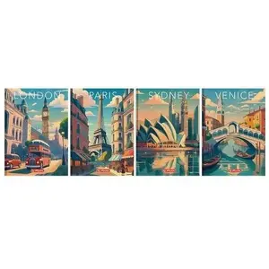 HERLITZ Retro City A6 96 л. блокнот (5 шт.) Photo 1