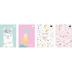 Notebook INTERDRUK A5 16K colorful ruled Trends Girls pack of 20